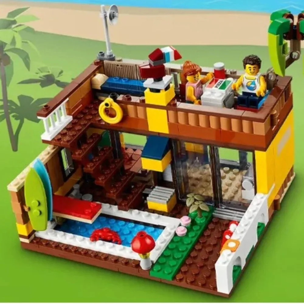 LEGO Creator 3-In-1 Surfer Beach House Set 31118 NEW/SEALED 564 pcs Retired 2021